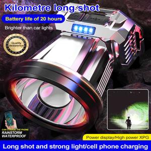 Lampu Depan Boleh Dicas Semula, Sangat Terang, Kuasa Tinggi, 1200mAh / 2400mAh, Kalis Air, Lampu Suluh Kepala Tanglung, Sesuai untuk Kecemasan, Memancing, Perkhemahan Led Lighting Portable