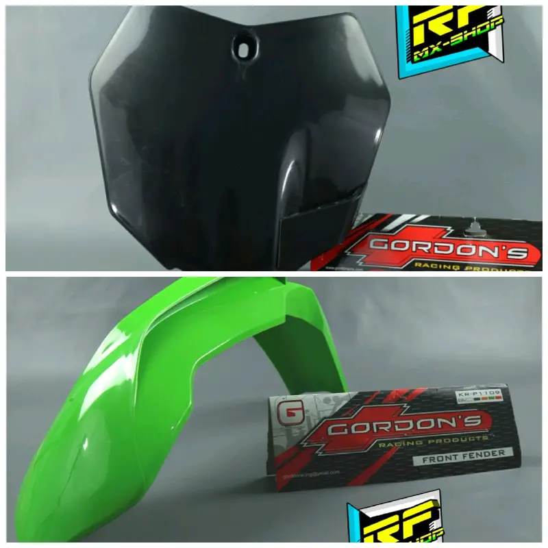 PAKET SPAKBOR DEPAN DAN PAPAN NOMOR  KLX 150 GORDON 3