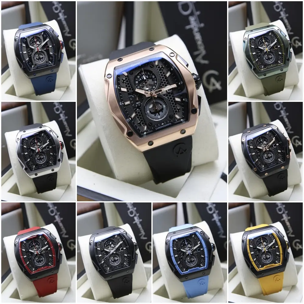 Jam Tangan Pria Alexandre Christie AC 6608 MC Original