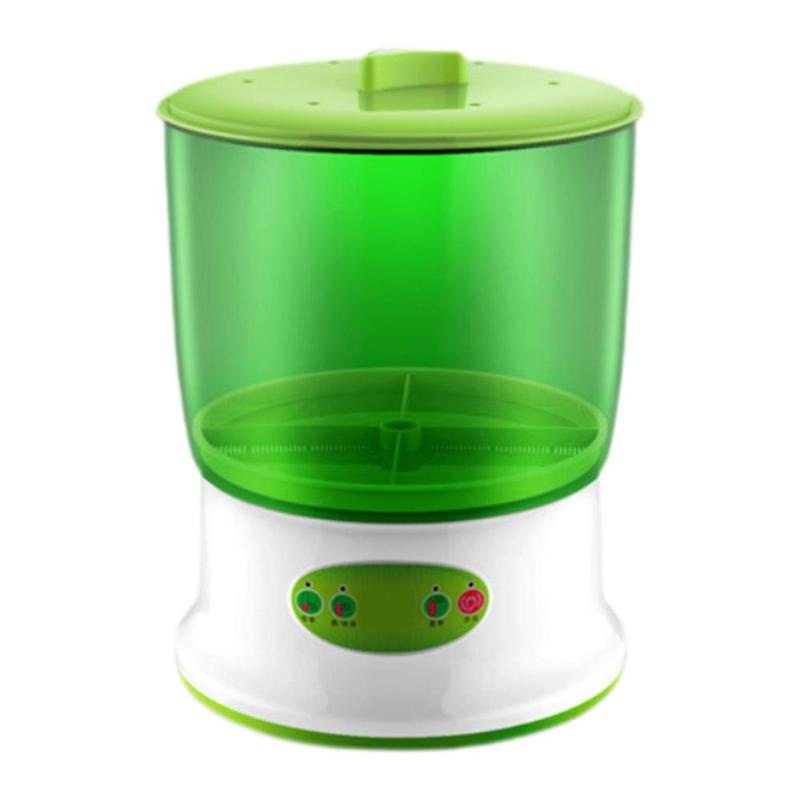 Bean Sprouts Machine,360Degree Sprayer Temperature and Humidity Control Seed Sprouter Sprouts Maker for Soybean DIY Planting 5
