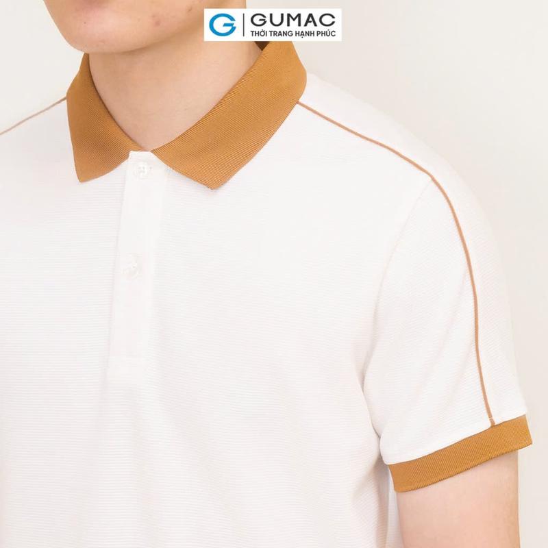 Product Introduction of GUMAC - Áo Polo phối sọc viền LPLNE0829 Nam Thun Menswear Shirt Có Cổ Tay Ngắn 10