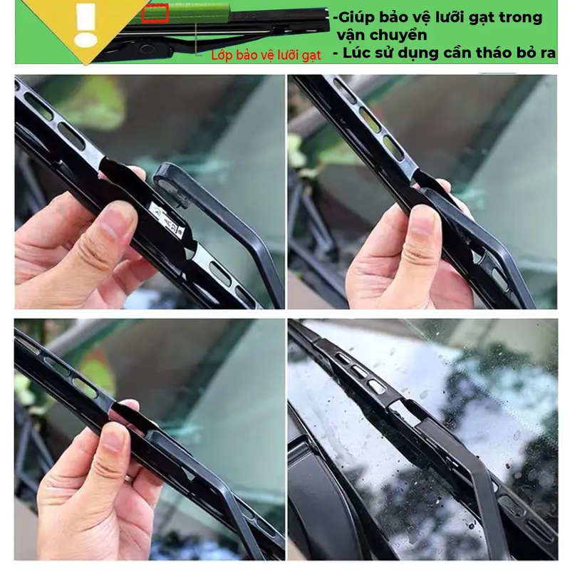Bộ cần gạt nước mưa xe tải Kia K100, K149, K200, K250, K2700, K3000 dòng 1.9-2.5 -3-3.5-6 tấn cây gạt mưa khung sắt Phụ Tùng 4