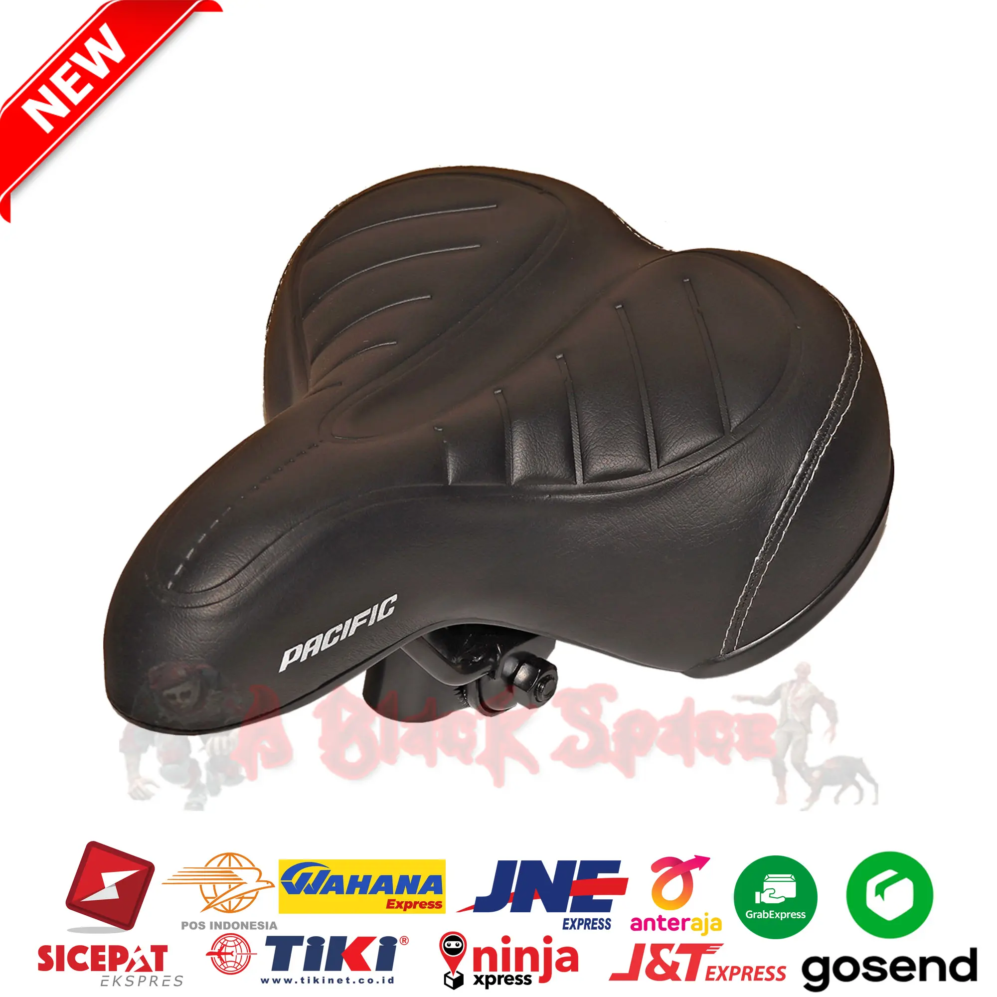 Jok Sadel Sepeda Pacific H-156 Jok Saddel Dudukan Sepeda CTB Mini