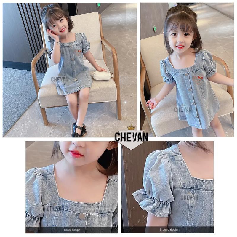 Product Introduction of Fanny - Dress Jeans Korea Anak Usia 2- 5 Tahun 3