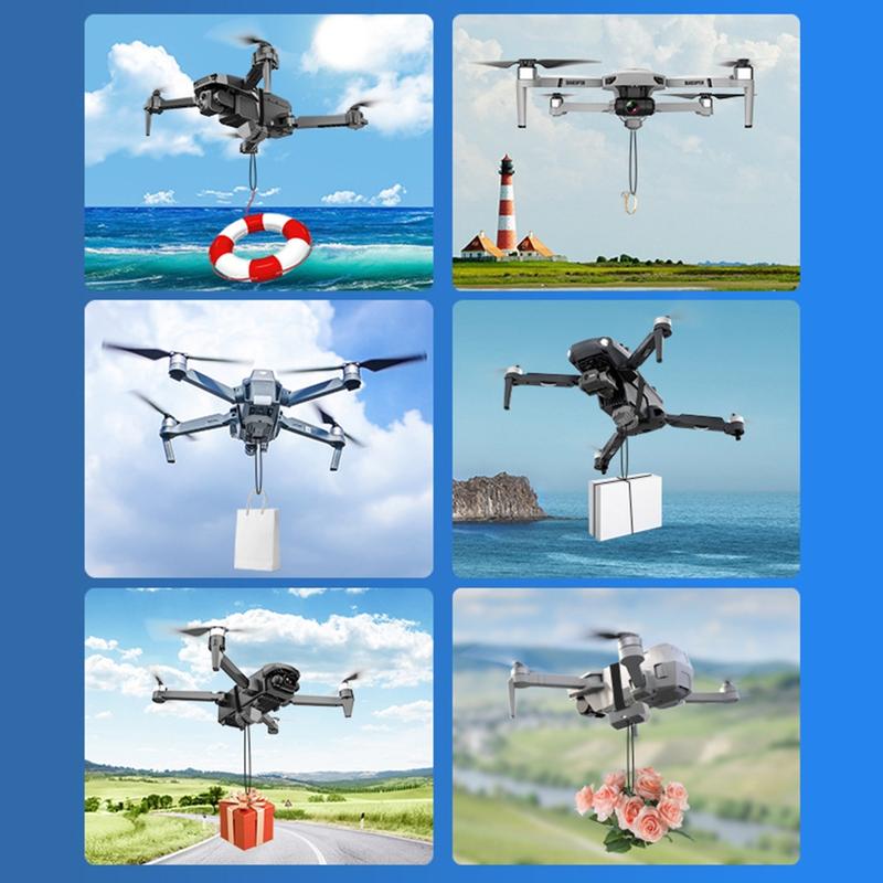 Hệ thống Airdrop, dành cho máy bay không người lái FIMI X8, Tương thích với Air 2 / Air 2S, Thích hợp cho mồi câu cá, Nhẫn cưới, Cầu hôn, Cung cấp cứu hộ ngoài trời 4