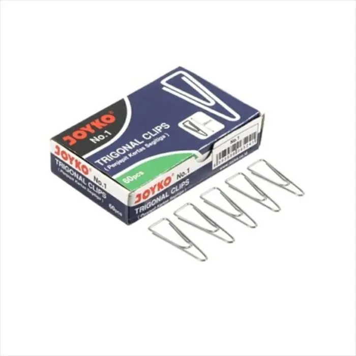 Paper Clip/Klip Trigonal No.1 Joyko Kertas Klip