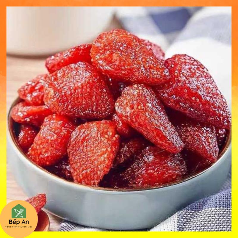  Dâu tây sấy dẻo chua ngọt không đường - 500g 