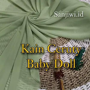 kain Ceruty Baby Doll/ Bahan Ceruty Baby Doll