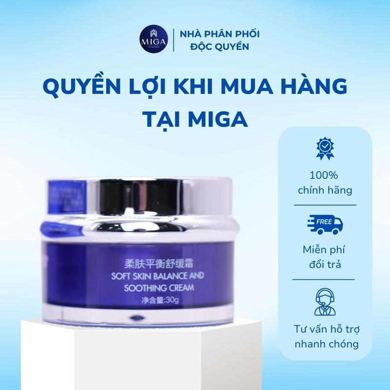 PH05 - [MIGA] - Kem Phục Hồi Cân Bằng (30g) - Cải thiện làn da khô, thô ráp, làm dịu và phục hồi làn da mỏng yếu, bổ sung độ ẩm và dưỡng chất cần thiết cho da, giúp da dày khỏe, tươi sáng và căng mịn - Skincare, Làm Đẹp Da, Chăm Sóc Da 5