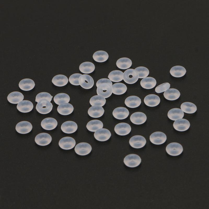 Product Introduction of Rubber Stopper Rings Silicone Beads Fit European Charm Bracelet Beads for Jewelry Making Needlework Clip Lock Spacer 30