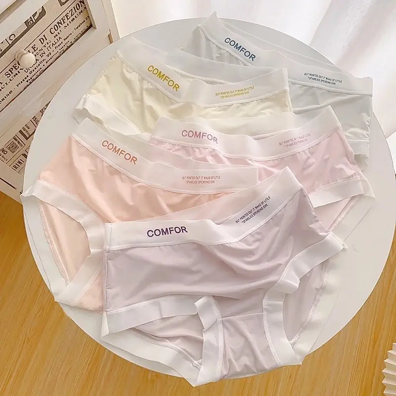 Set 10 Quần Lót Nữ Tàng Hình Su Lụa Mềm Mịn Co Dãn Tốt Comfor Women 7