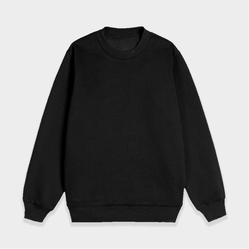 Áo sweater nỉ bông trơn nam nữ, áo tay dài trơn form rộng unisex Menswear Hoodie