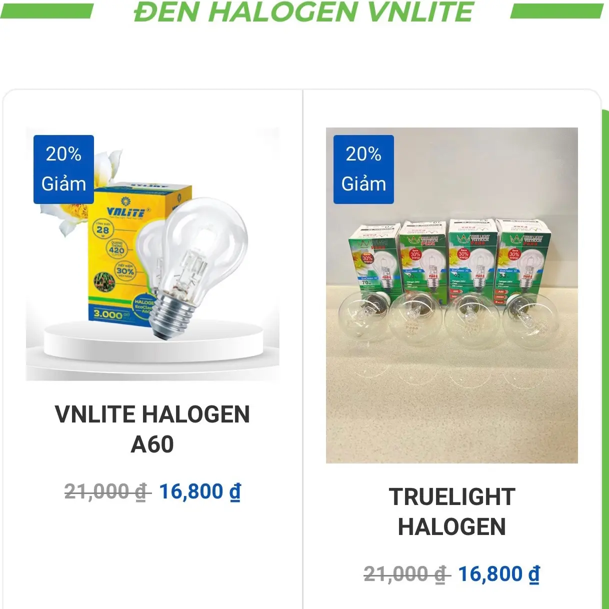 Bóng đèn halogen