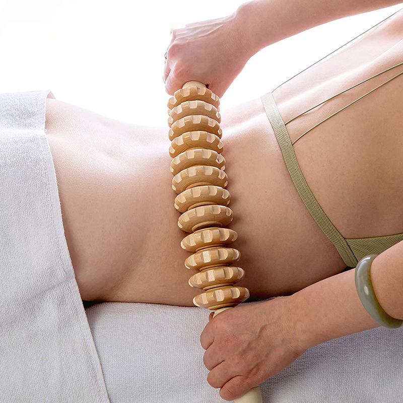 Product Introduction of Dụng Cụ Mát Xa Con Lăn Bằng Gỗ, Giải Phóng Cơ Thủ Công, Giúp Giảm Cellulite Và Điểm Kích Hoạt, Dụng Cụ Tập Cơ Thủ Công 32