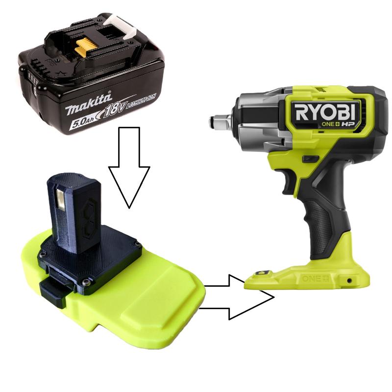 Product Introduction of Đế chuyển pin cho máy Ryobi ONE+ 18v (không bao gồm máy và pin) 14
