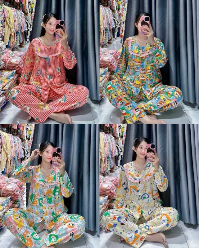 Product Introduction of Bộ tone lanh cổ tròn viền ren vuông (40-72kg) 7