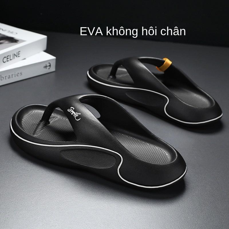 Dép Xỏ Ngón, Kiểu thụng, Dành Cho Nam Giới, Mùa Hè, Đế Dày, Chống Mài Mòn, Dép Đi Biển, Không Trơn Trượt, Khử Mùi, Đế Mềm, Dép Lê Nam Cao Cấp 0