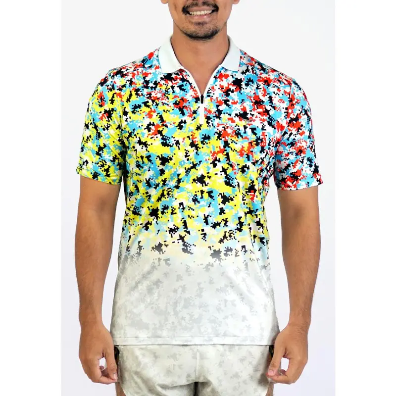 Trijee Polo / Men  / Polo Jersey / Dry Fit / MD Polo M- Multi Dots 0