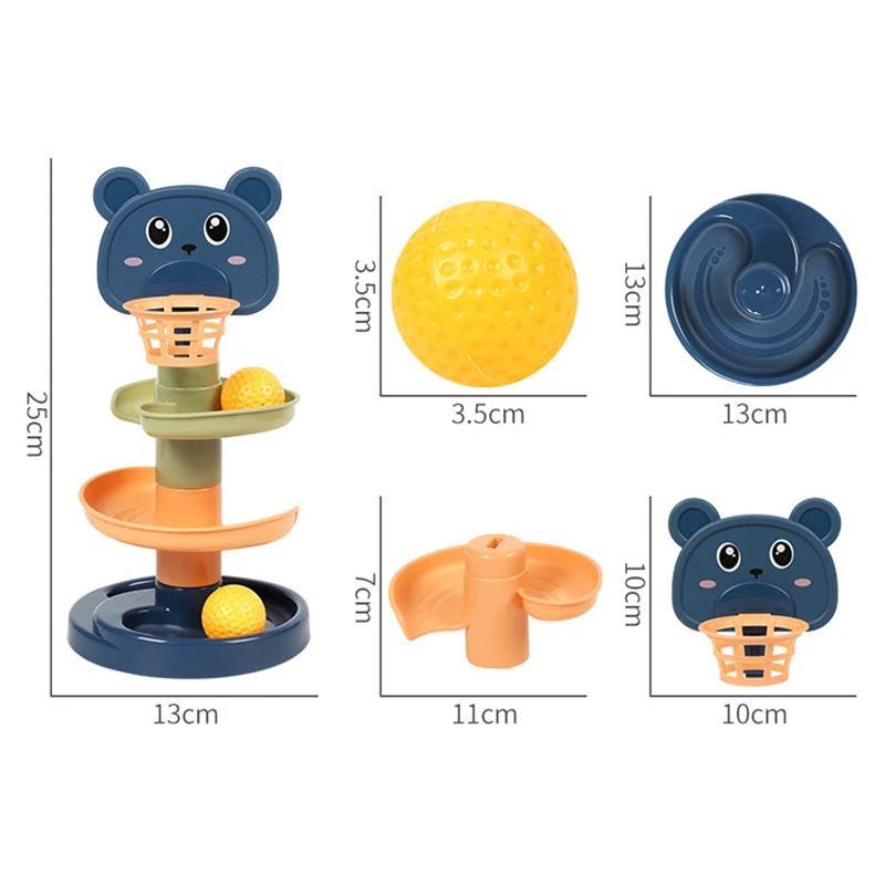 Product Introduction of Baby Rotating Ball Tower: Montessori Toy, Early Ed & Interactive Gift 13