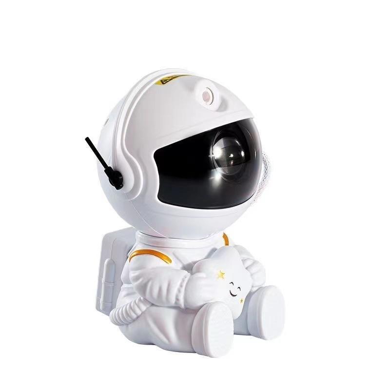 Projector Night Light, Astronaut Shape Design Starry Sky Projector Lamp with Remote Control, USB Plug-in Decorative Light for Bedroom, Car, Home, Party 4