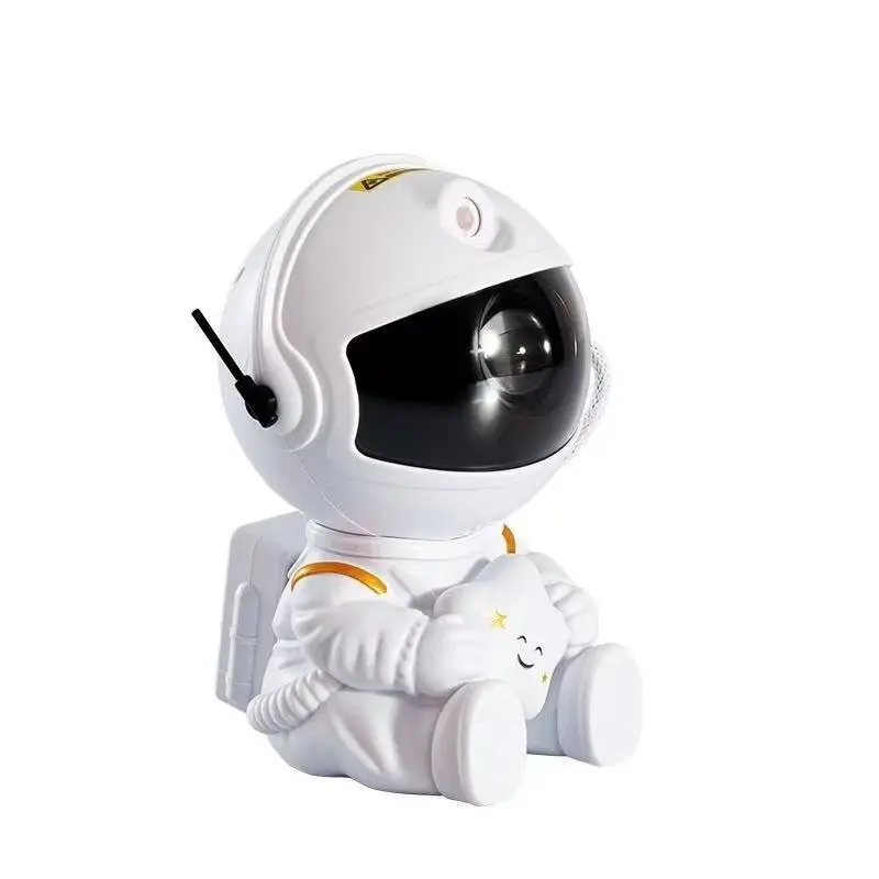 Projector Night Light, Astronaut Shape Design Starry Sky Projector Lamp with Remote Control, USB Plug-in Decorative Light for Bedroom, Car, Home, Party 4