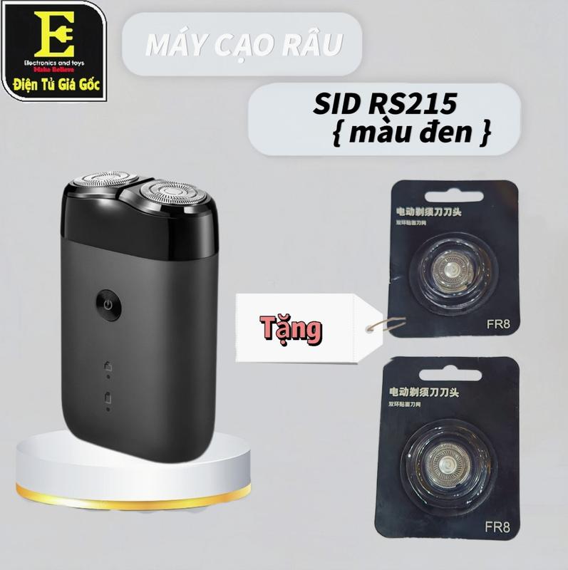 Máy cạo râu mini cao cấp Sid Rs210,Rs215 tặng kèm 2 bộ màng lưỡi Fr8