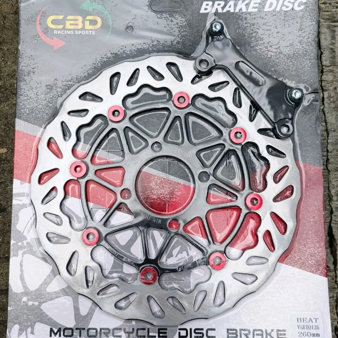 PIRINGAN CAKRAM DEPAN LEBAR 260MM MODEL PSM PLUS BREKET BEAT VARIO125 SCOOPY