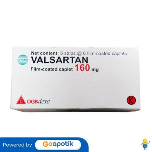 Gambar VALSARTAN OGB DEXA MEDICA 160 MG BOX 30 KAPLET / HIPERTENSI dari Apotek Siwalan by GoApotik Kota Surabaya Tokopedia