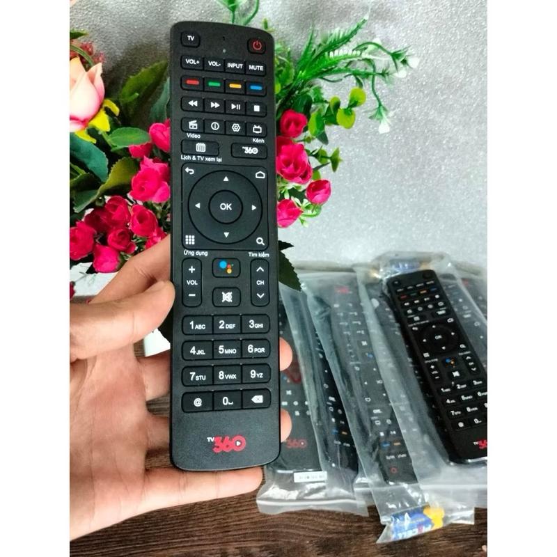  điều khiển đầu thu Viettel TV360 Box 4K Android TV box Có giọng nói bảo hành 1 tháng 