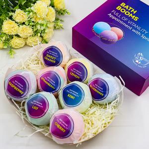 Bebola Mandian, Wangian Tumbuhan, Garam Mandian, Bebola Buih Hotel, Set Bebola Mandian Pembersihan Isi Rumah bath  bombs