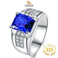 Gambar USHOW Safir 5A Cincin Zirkon Baru 925 Perak - Perak 925, Dapat disesuaikan dari USHOW Kab. Gresik 1 Tokopedia