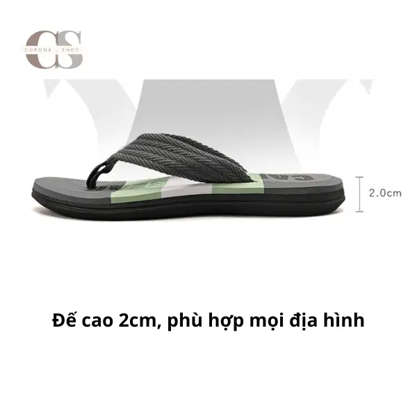 Dép kẹp, dép xỏ ngón phong cách Hàn Quốc cho nam 7
