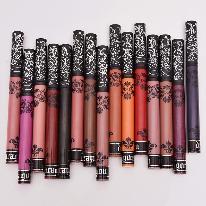 Product Introduction of 15 Colors Liquid Lipstick Waterproof Nude Matte Lipstick Velvet Glossy Lips Gloss Lipstick Lip Balm Sexy Red Colors 15