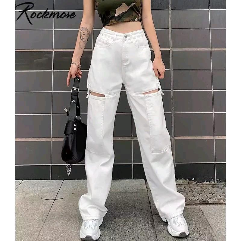PLANET  wideleg pants celana panjang celana pants  celana Variasi Wanita Casual Kulot 5