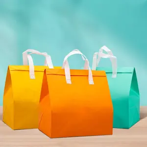 (PAKET 20PCS) Tas Thermal Cooler Bag / Cooler Bag Aluminium Foil Thermal / Tas Bekal Makanan Anti Air Tahan Panas Dan Dingin / Thermal Cooler Bag/ Lunch Bag / Insulation Bag / Thermal Bag / Thermal Insulated / Hampers / Frozen Bag / Tas Bekal