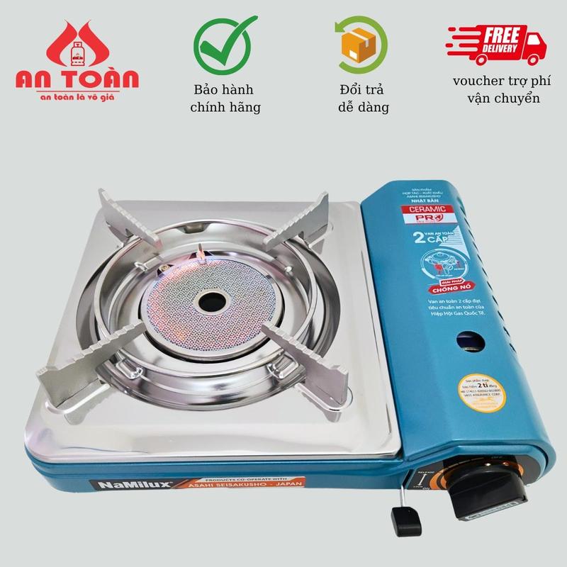 Bếp ga mini hồng ngoại Namilux PL2027PS/Mother PL2027PS - Bảo hành chính hãng 06 tháng Tặng kèm hộp nhựa bếp  gas lò  ga