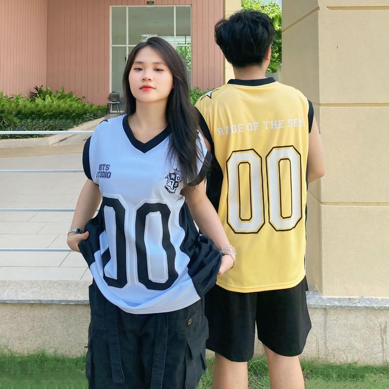 ÁO TANKTOP BÓNG RỔ SỐ 00 FORM OVERSIZE UNISEX RAGE OF THE SEA (ROTS STUDIO)- "TANKTOP SPORT VẢI MÈ THOÁNG MÁT" 7