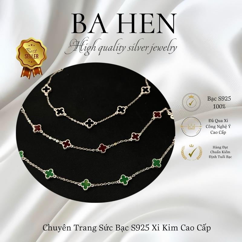 Lắc Tay Cỏ 4 Lá Xi Trắng 6li nhỏ (Chọn Màu) (LB165)60