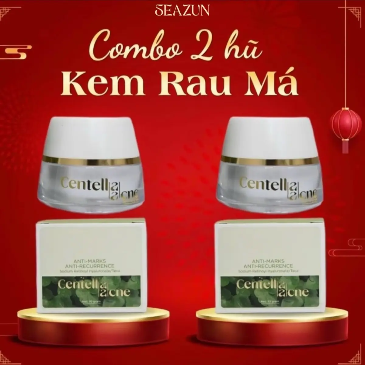 COMBO 2 Hộp Kem FaceRau Má Hỗ Trợ Da Mụn | Thanh Tô Cosmetic Skincare Chăm Sóc Da Làm Đẹp Da Nữ Women kem  mụn trimun   acnes