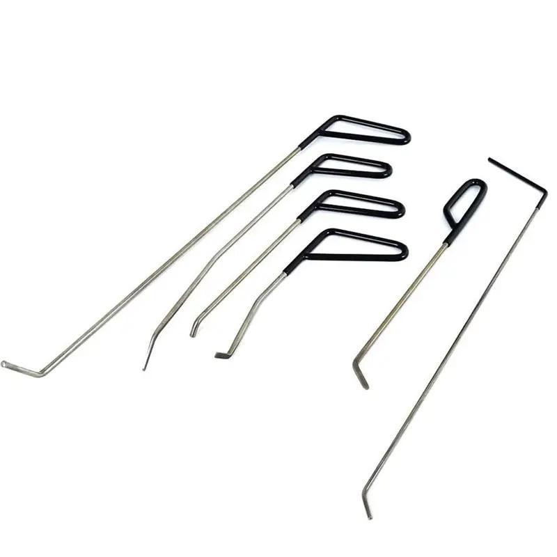 Car Dent Repair Tool Kit, Car Dent Hook Rods, Paintless Dent Repair Kit, Stainless Steel Hand Tools for Car Auto Body Dents Hail Damage Removal 0