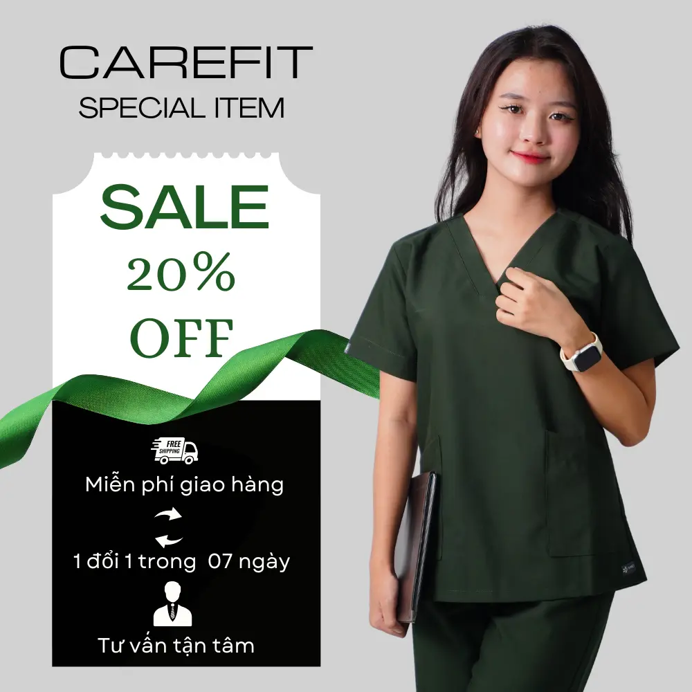Scrubs Chuyên Nghiệp Cho Ngành Y Tế, Thẩm Mỹ và Nha Khoa – Tiện Lợi, Thoải Mái, Và Ưu Đãi Mua Sắm