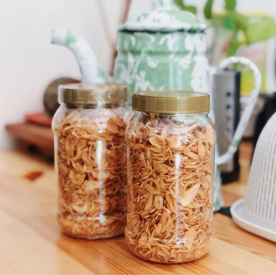 Bawang Goreng Siap Saji Kemasan Toples 150gram / Cemilan Bawang Goreng Gurih Asli Organik - Tanpa Pengawet Merah Msg