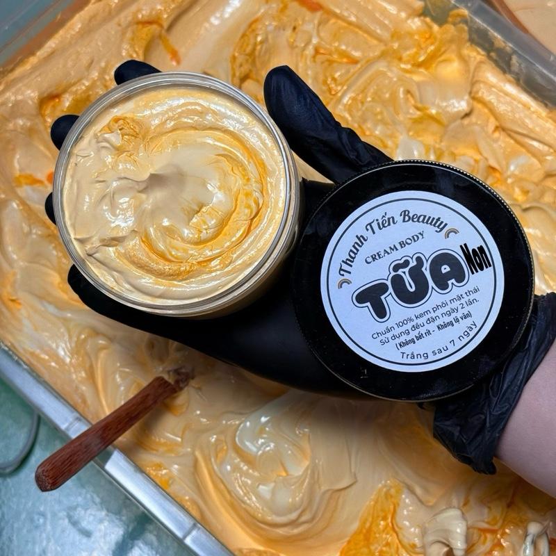 Kem Body Cốt Tữa Non (300G) - Tươm Dầu Vàng Trắng Khử Thâm Cấp Ẩm Collagen Vitamin E Chăm Sóc Da Sáng Mịn