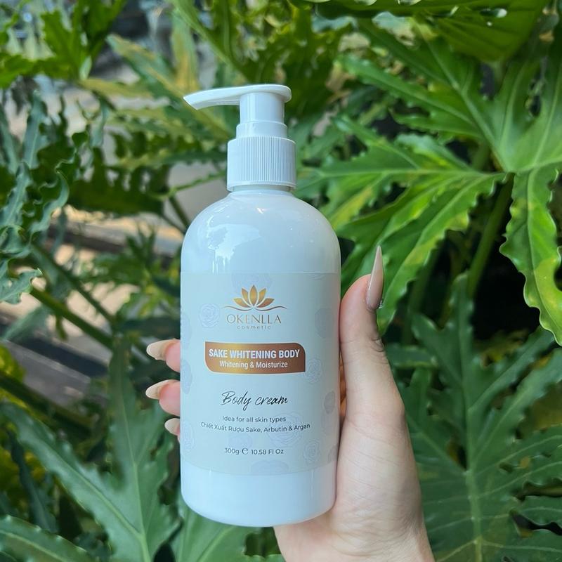 Kem Body Dưỡng trắng,Chống nắng,Rượu sake 300gr 3
