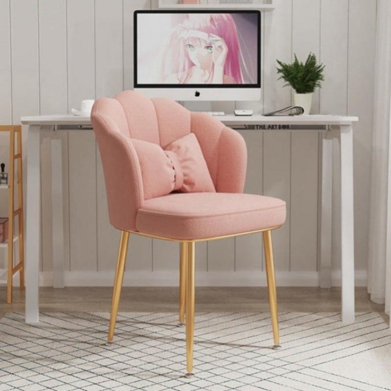 [DEAL LIVE] Ghế sen nỉ nhung ngồi bàn trang điểm, để phòng ngủ làm nail phong cách Châu Âu sang trọng