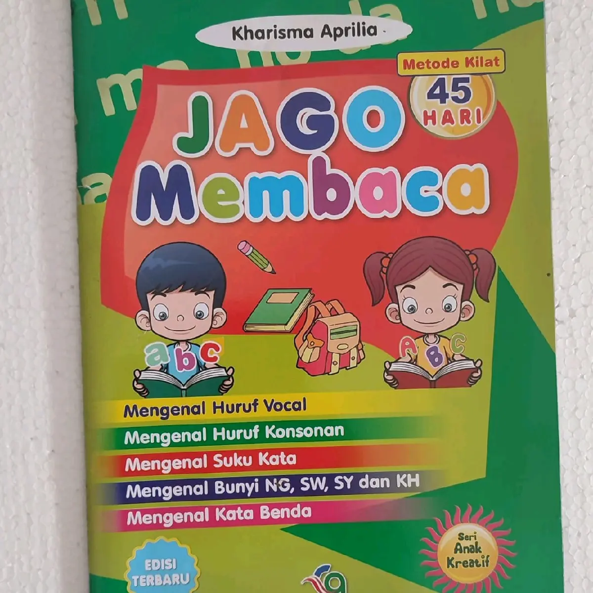 Buku Metode Kilat 45 Hari Jago Membaca