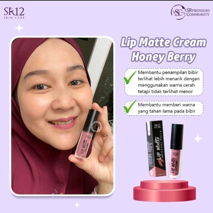 LIP CREAM MINI SR12  TAHAN LAMA DAN ANTI AIR 2