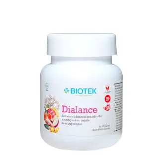 Biotek Farmasi Dialance - Obat Herbal Diabetes Kencing Manis 30 Capsul Membantu Menurunkan Gula Darah & Anti Inflamasi 100% Herbal POM TL210391591
