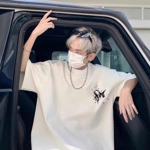 ブランド ファッションブランド Cool Street Style Tシャツ メンズ コットン バタフライ アメリカン ハイストリート Viannala デザイン  ユニセックス