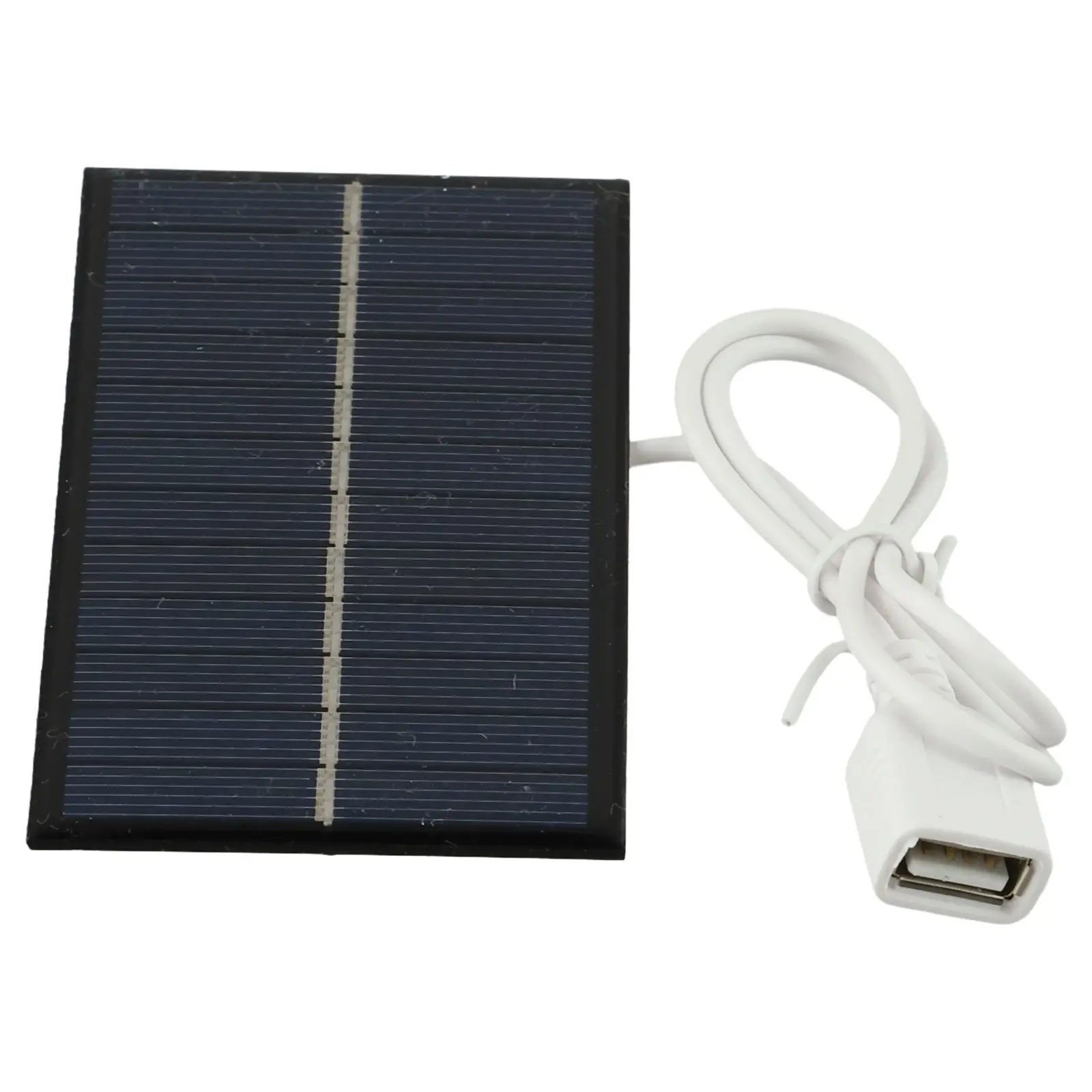 For Mobile Phones Mobile Power Bank 2W Solar Charger Camping Power Source 110*60MM Compact Solar Panel For Hiking